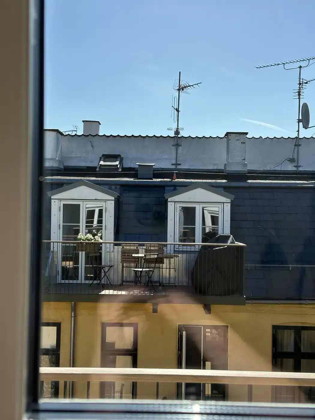 Samme rude efter polering