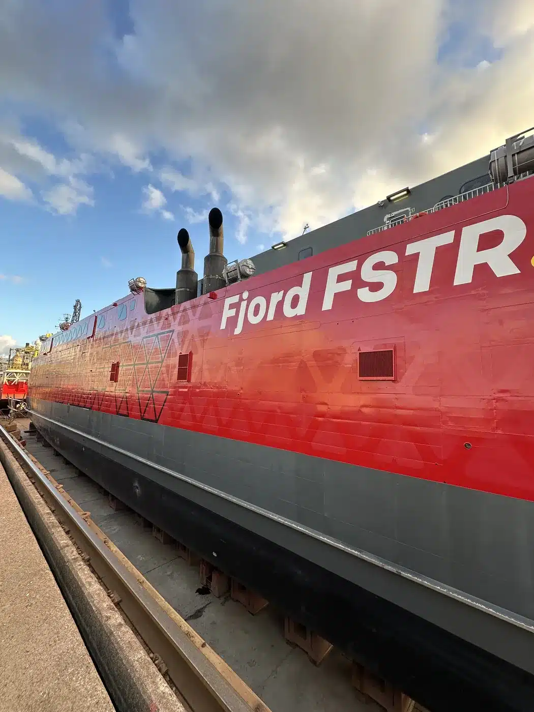 Fjord Lines hurtigfærge Fjord FSTR i dok
